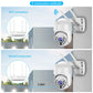 Caméra De Surveillance PTZ WiFi 4K Extérieure Avec Vision Nocturne Couleur